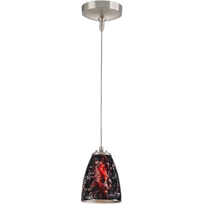 Elk Home - Low Voltage 5" Wide 1-Light Mini Pendant - Brushed Nickel - PF1000/1-MR16-BN-SL