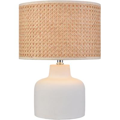 Elk Home - Rockport 17" High 1-Light Table Lamp - Matte White - S0019-11174