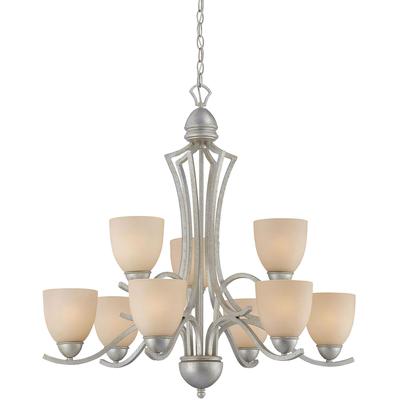 Thomas Lighting - Triton 9-Light Chandelier - Moonlight Silver - SL808372