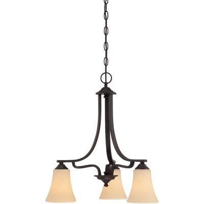Thomas Lighting - Treme 20" Wide 3-Light Chandelier - Espresso - TK0019704