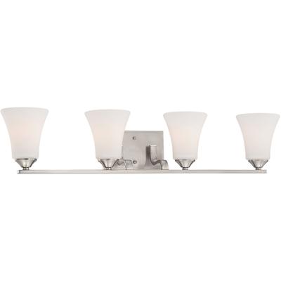 Thomas Lighting - Treme 32" Wide 4-Light Vanity Light - Brushed Nickel - TV0021217