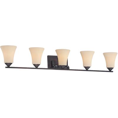 Thomas Lighting - Treme 41" Wide 5-Light Vanity Light - Espresso - TV0022704