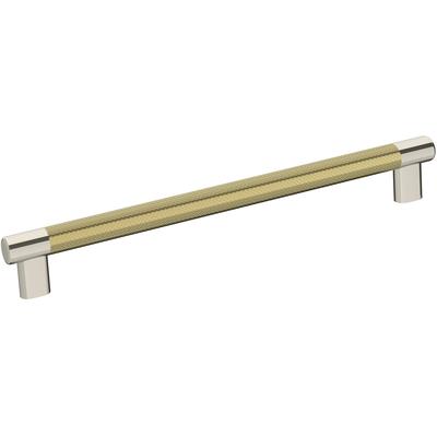 Amerock - Esquire 10-1/16" (256 mm) Center-to-Center Cabinet Pull - BP36560PNBBZ