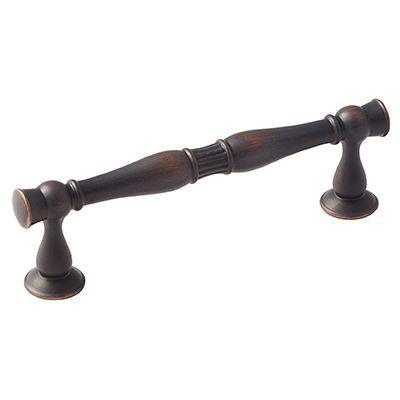 Amerock - Crawford 3-3/4" (96 mm) Center-to-Center Cabinet Pull - Oil Rubbed Bronze - BP36593ORB