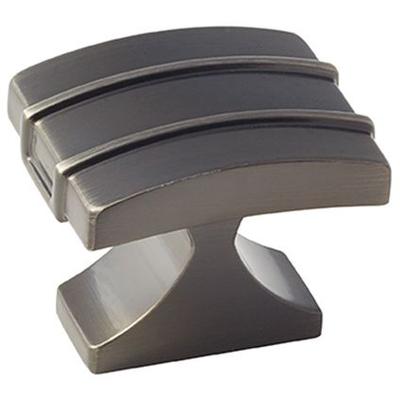 Amerock - Davenport 1-1/2" (38 mm) Length Cabinet Knob - Gunmetal - BP36602GM