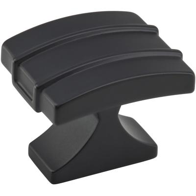 Amerock - Davenport Cabinet Knob - Matte Black - BP36602MB
