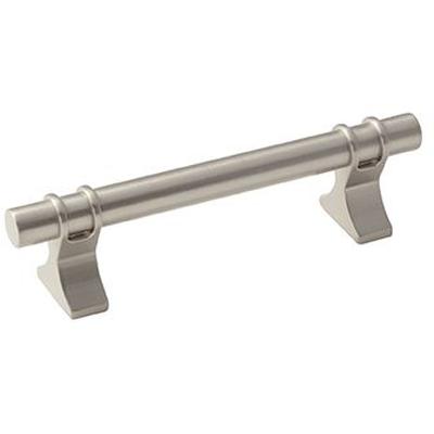 Amerock - Davenport 3-3/4" (96 mm) Center-to-Center Cabinet Pull - Satin Nickel - BP36605G10