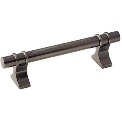 Amerock - Davenport 3-3/4" (96 mm) Center-to-Center Cabinet Pull - Gunmetal - BP36605GM