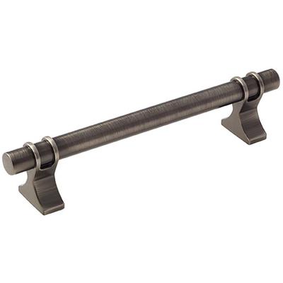 Amerock - Davenport 5-1/16" (128 mm) Center-to-Center Cabinet Pull - Gunmetal - BP36606GM