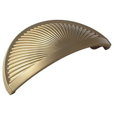 Amerock - Sea Grass 3" (76 mm) Center-to-Center Cabinet Cup Pull - Golden Champagne - BP36615BBZ