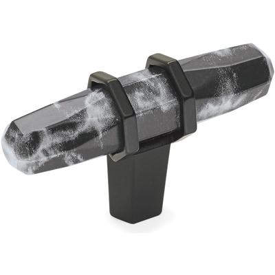 Amerock - Carrione 2-1/2" (64 mm) Length Cabinet Knob - BP36647MBKBBR