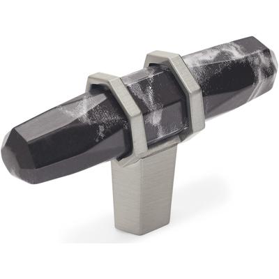 Amerock - Carrione 2-1/2" (64 mm) Length Cabinet Knob - BP36647MBKG10