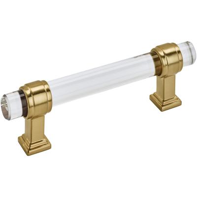 Amerock - Glacio Cabinet Pull - Clear/Champagne Bronze - BP36654CCZ