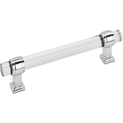 Amerock - Glacio Cabinet Pull - Clear/Polished Chrome - BP36655C26
