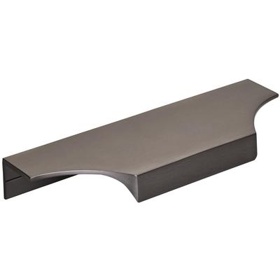 Amerock - Extent 4-9/16" (116 mm) Center-to-Center Black Chrome Cabinet Edge Pull - BP36751BCR