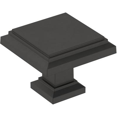 Amerock - Appoint 1-1/4" (32 mm) Square Cabinet Knob - BP36758FB
