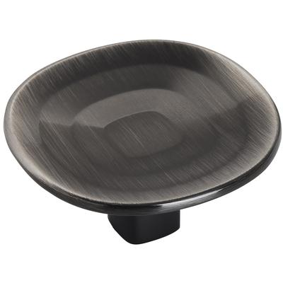 Amerock - Concentric 1-9/16" (40 mm) Diameter Cabinet Knob - Gunmetal - BP36810GM