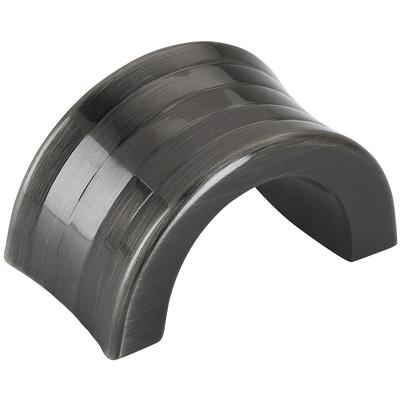 Amerock - Concentric 1-1/4" (32 mm) Center-to-Center Cabinet Finger Pull - Gunmetal - BP36811GM