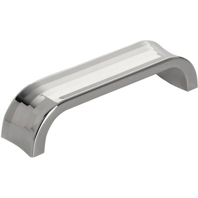 Amerock - Concentric 3-3/4" (96 mm) Center-to-Center Arch Cabinet Pull - Polished Nickel - BP36812PN