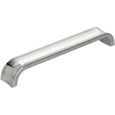 Amerock - Concentric 6-5/16" (160 mm) Center-to-Center Arch Cabinet Pull - Polished Nickel - BP36814PN