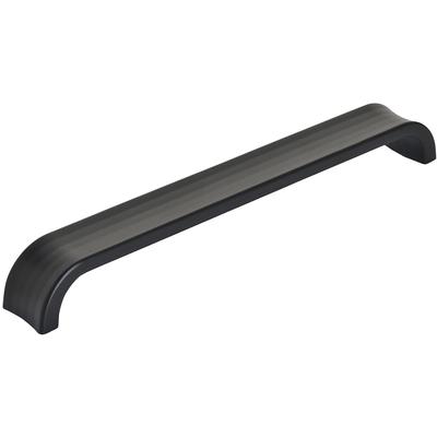 Amerock - Concentric 7-9/16" (192 mm) Center-to-Center Arch Cabinet Pull - Matte Black - BP36815MB