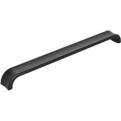 Amerock - Concentric 10-1/16" (256 mm) Center-to-Center Arch Cabinet Pull - Matte Black - BP36816MB