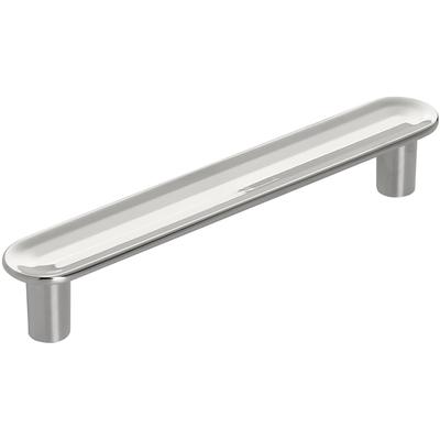 Amerock - Concentric 3-3/4" (96 mm) Center-to-Center Bar Cabinet Pull - Polished Nickel - BP36830PN