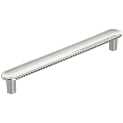 Amerock - Concentric 5-1/16" (128 mm) Center-to-Center Bar Cabinet Pull - Polished Nickel - BP36831PN