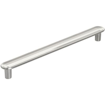 Amerock - Concentric 6-5/16" (160 mm) Center-to-Center Bar Cabinet Pull - Polished Nickel - BP36832PN