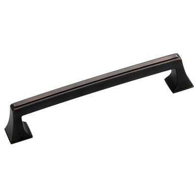 Amerock - Mulholland 6-5/16" (160 mm) Center-to-Center Cabinet Pull - Oil Rubbed Bronze - BP53530ORB