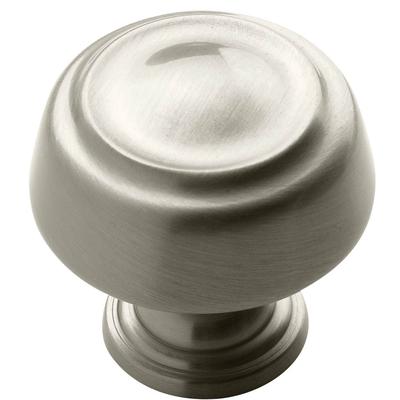 Amerock - Kane 1-3/16" (30 mm) Diameter Cabinet Knob - Satin Nickel - BP53700G10