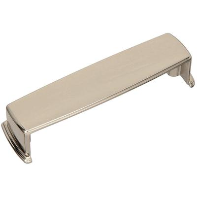 Amerock - Kane 3-3/4" (96 mm) Center-to-Center Cabinet Cup Pull - Polished Nickel - BP53801PN