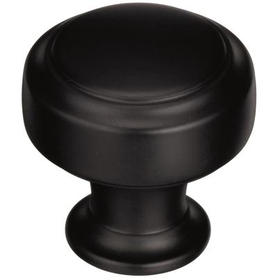 Amerock - Highland Ridge 1-3/16" (30 mm) Diameter Black Bronze Cabinet Knob - BP55312BBR