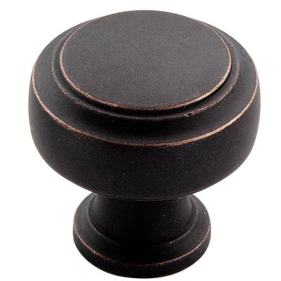 Amerock - Highland Ridge 1-3/16" (30 mm) Diameter Cabinet Knob - Dark Oiled Bronze - BP55312DOB