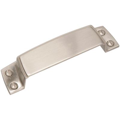 Amerock - Highland Ridge 3-1/2" (89 mm) Center-to-Center Satin Nickel Cabinet Cup Pull - BP55318G10