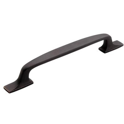 Amerock - Highland Ridge 6-5/16" (160 mm) Center-to-Center Cabinet Pull - Dark Oiled Bronze - BP55321DOB