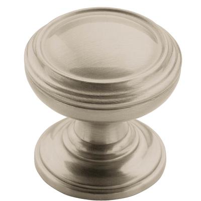 Amerock - Revitalize 1-1/4" (32 mm) Diameter Cabinet Knob - Satin Nickel - BP55342G10