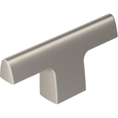 Amerock - Riva 2-1/2" (64 mm) Length Satin Nickel Cabinet Knob - BP55361G10