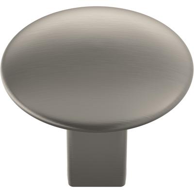 Amerock - Riva 1-1/4" (32 mm) Diameter Satin Nickel Cabinet Knob - BP55362G10