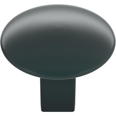 Amerock - Riva 1-1/4" (32 mm) Diameter Matte Black Cabinet Knob - BP55362MB