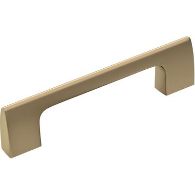 Amerock - Riva 3-3/4" (96 mm) Center-to-Center Golden Champagne Cabinet Pull - BP55365BBZ
