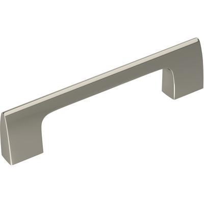 Amerock - Riva 3-3/4" (96 mm) Center-to-Center Polished Nickel Cabinet Pull - BP55365PN