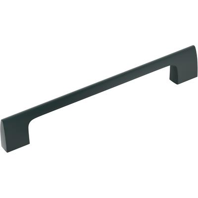 Amerock - Riva 6-5/16" (160 mm) Center-to-Center Matte Black Cabinet Pull - BP55368MB