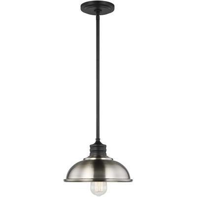 Generation Lighting - Dustin One-Light Pendant - Brushed Nickel - 6001601-962