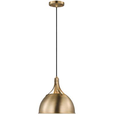 Generation Lighting Designers - Rockland 1-Light Pendant - Satin Brass - 6524201EN3-848