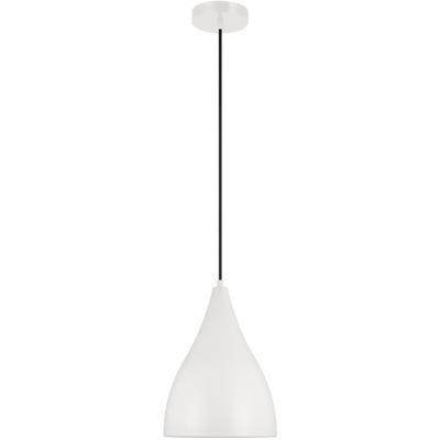 Generation Lighting Designers - Oden Small LED Pendant - Matte White - 6545301EN3-115