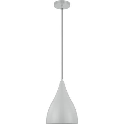 Generation Lighting Designers - Oden Small LED Pendant - Matte Grey - 6545301EN3-118