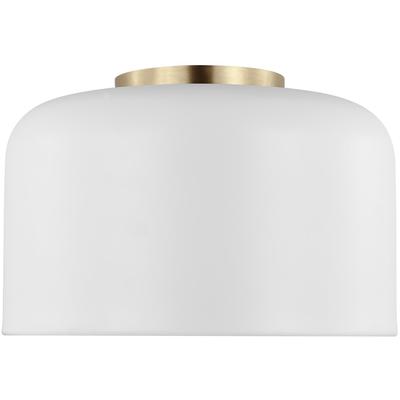 Generation Lighting Designers - Malone Small LED Ceiling Flush Mount - Matte White - 7505401EN3-115