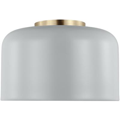 Generation Lighting Designers - Malone Small LED Ceiling Flush Mount - Matte Grey - 7505401EN3-118