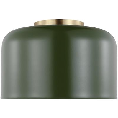 Generation Lighting Designers - Malone Small LED Ceiling Flush Mount - Olive - 7505401EN3-145
